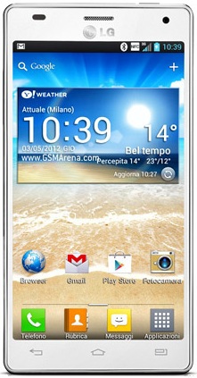 Смартфон LG Optimus 4X HD P880 White - Салехард