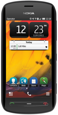 Смартфон Nokia 808 PureView Black - Салехард