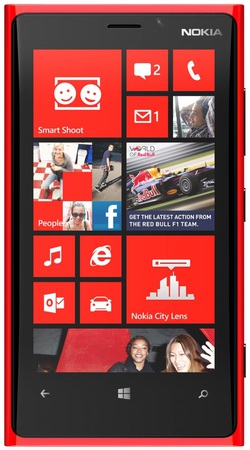 Смартфон Nokia Lumia 920 Red - Салехард