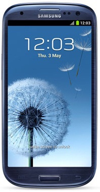 Смартфон Samsung Galaxy S3 GT-I9300 16Gb Pebble blue - Салехард