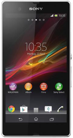 Смартфон Sony Xperia Z White - Салехард